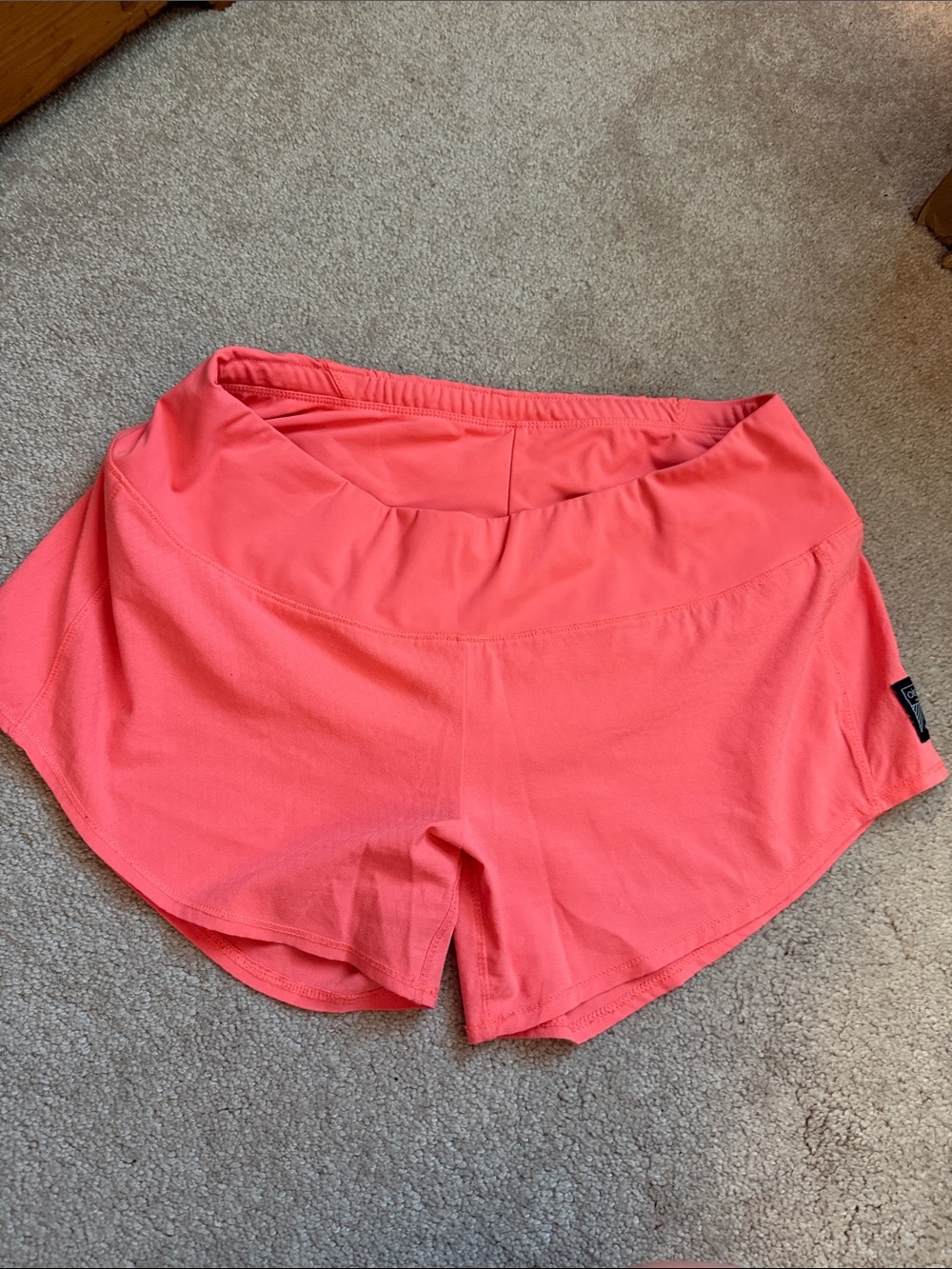 Oiselle Pink Roga Shorts
